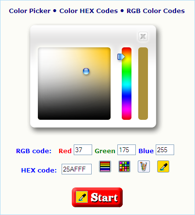 image color code generator